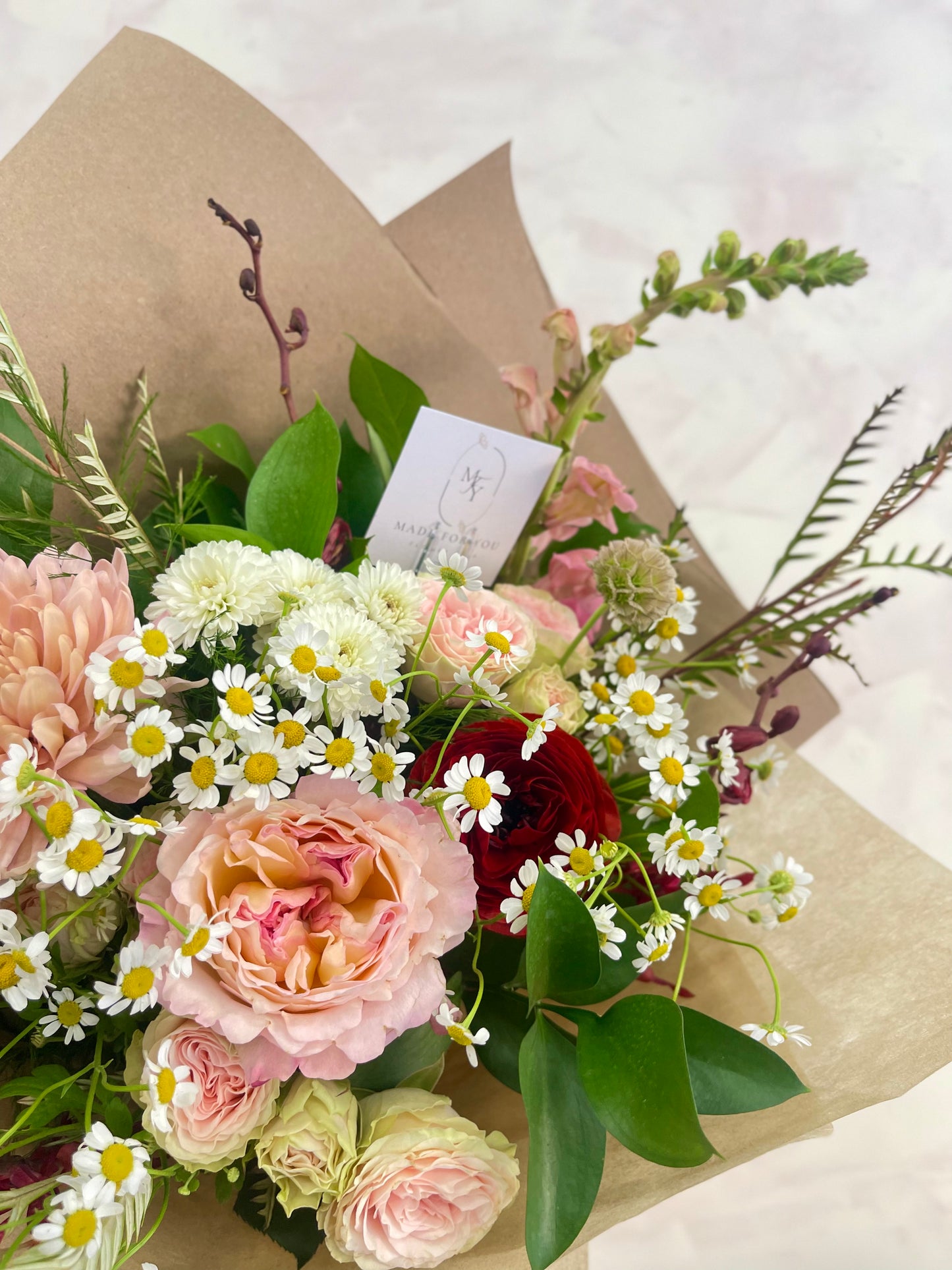 Designer’s Choice Wrapped Bouquet