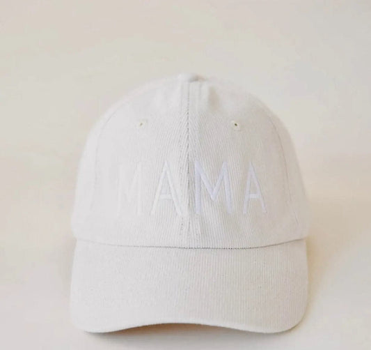 Mama corduroy hat Made for you flower shop